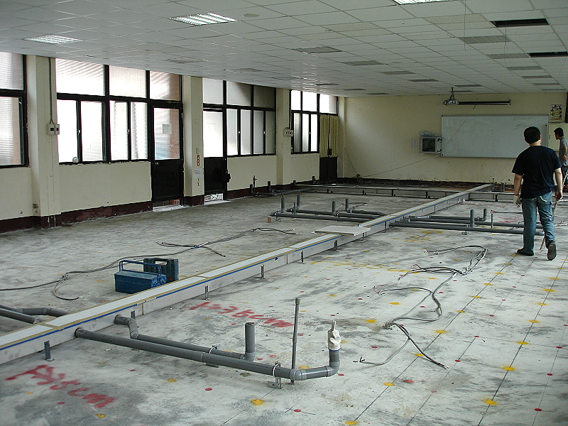 Solitile HP2500 series access floor Case Study Photo, Cooking Schook Kitchen