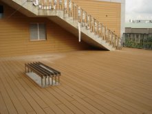 Outdoor access floor Case Study Photo, Roof lounge area, Taiwan