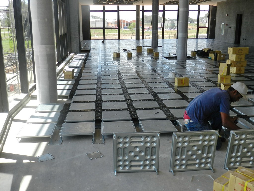 Camass access floor Case Study Photo, CCM, Brazil