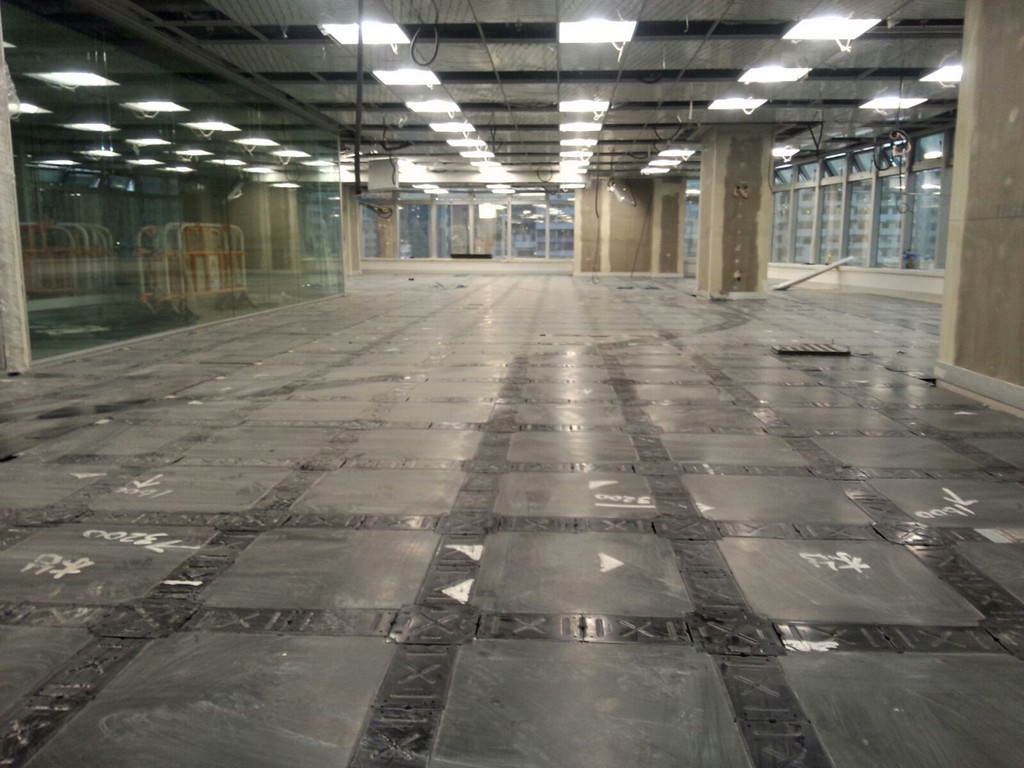 CamassCrete access floor Case Study Photo, H.S Bank, Hong Kong