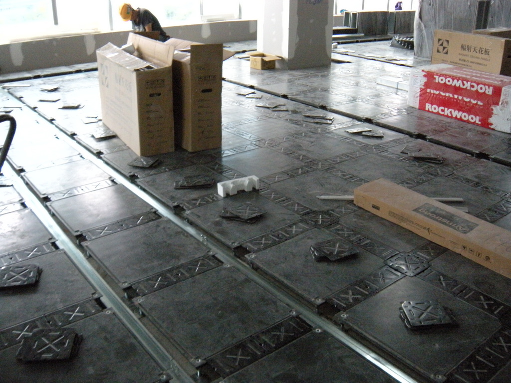 CamassCrete access floor Case Study Photo, H.S Bank, Hong Kong