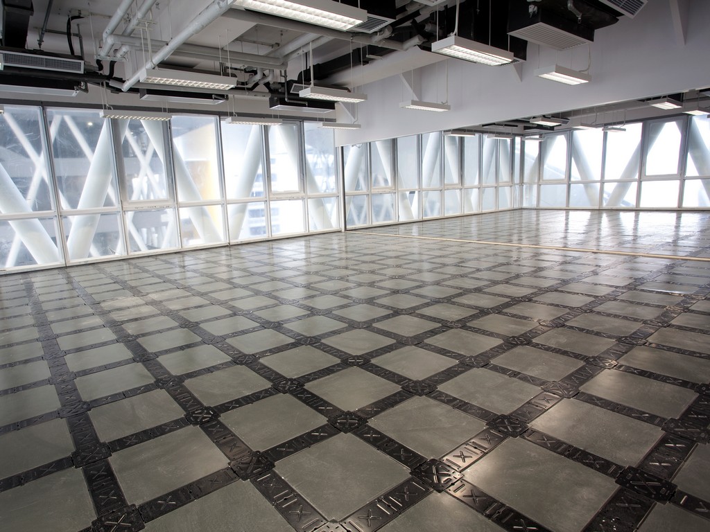 CamassCrete access floor Case Study Photo, Design Institute, Hong Kong