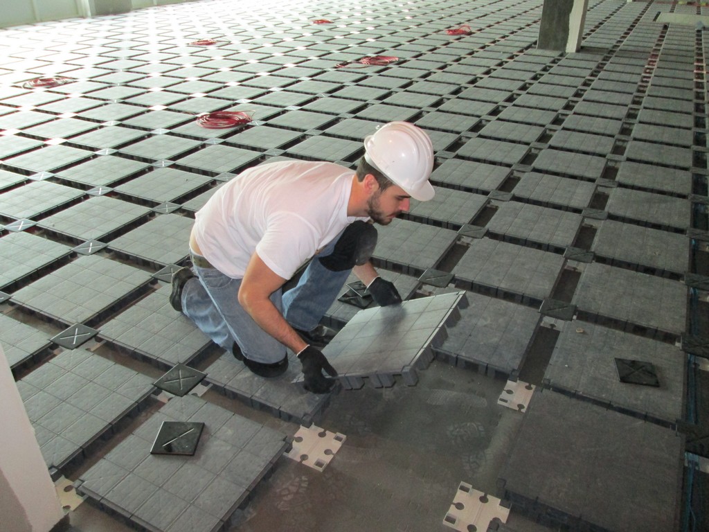 ECO access floor Case Study Photo, Capri Building, Brazil