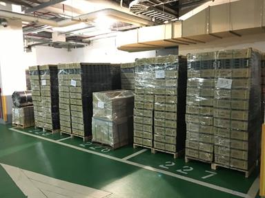 ECO access floor Case Study Photo, Network-attached storage (NAS) appliances Leader headquarter ,  Taiwan