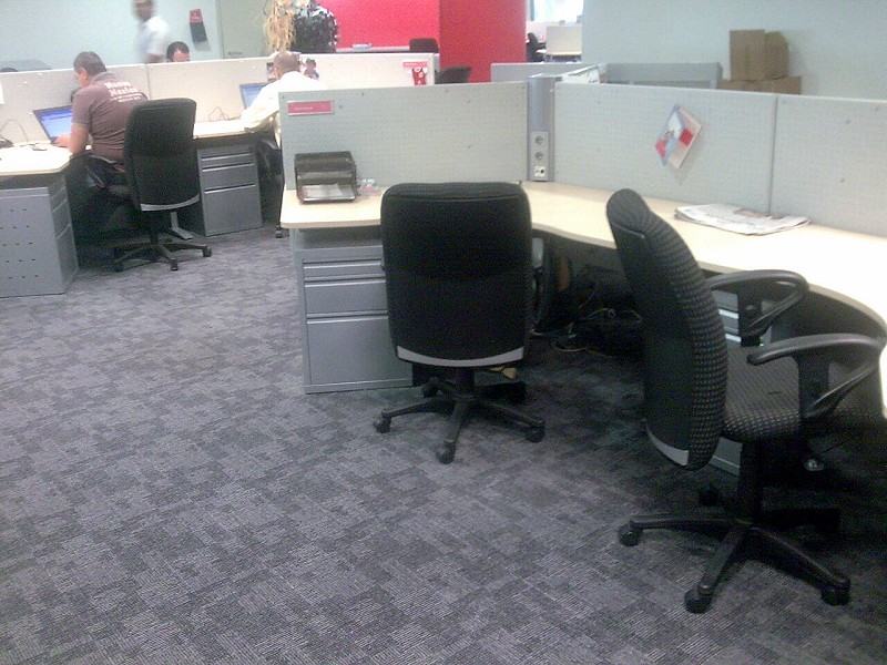 CamassCrete access floor Case Study Photo, Vodafone, Egypt