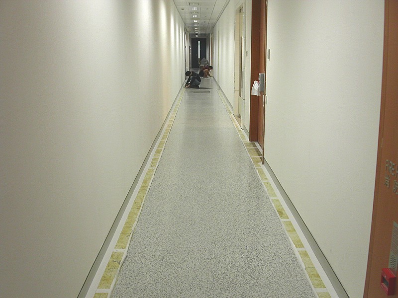 Commercial Rate Vinyl Tiles Case Study Photo, Bank, Hong Kong