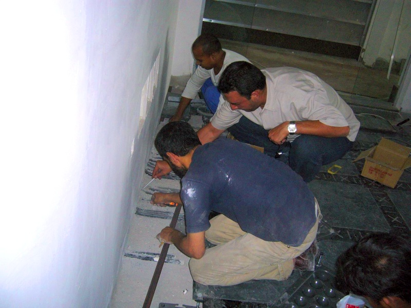 CamassCrete access floor Case Study Photo, Al muhra Building, UAE