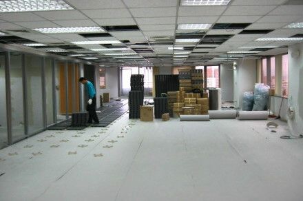 ECO access floor Case Study Photo, HSBC, Taiwan 